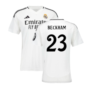 2024-2025 Real Madrid Home Shirt (Womens) (Beckham 23) 2024-2025 Real Madrid Home Shirt (Womens) (Beckham 23)