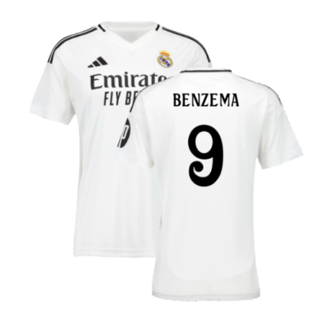 2024-2025 Real Madrid Home Shirt (Womens) (Benzema 9)