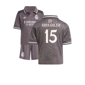 2024-2025 Real Madrid Third Mini Kit (Arda Guler 15)