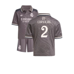 2024-2025 Real Madrid Third Mini Kit (Carvajal 2)