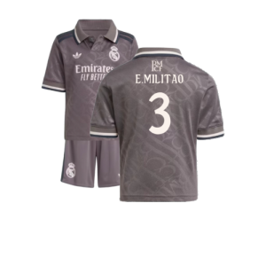 2024-2025 Real Madrid Third Mini Kit (E.Militao 3)