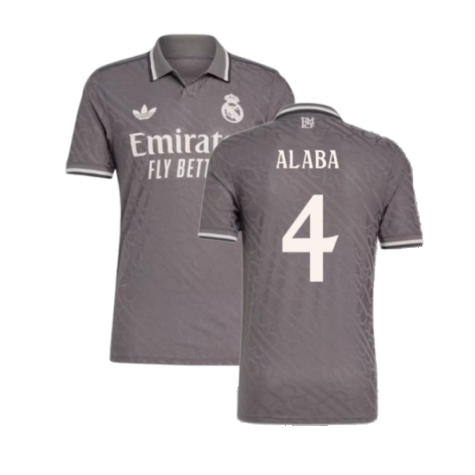 2024-2025 Real Madrid Third Shirt (Alaba 4)