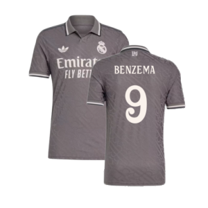 2024-2025 Real Madrid Third Shirt (Benzema 9)