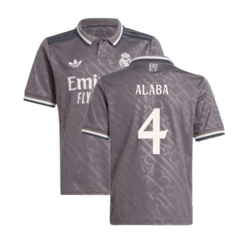 2024-2025 Real Madrid Third Shirt (Kids) (Alaba 4)