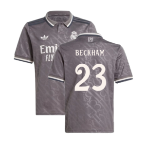 2024-2025 Real Madrid Third Shirt (Kids) (Beckham 23)