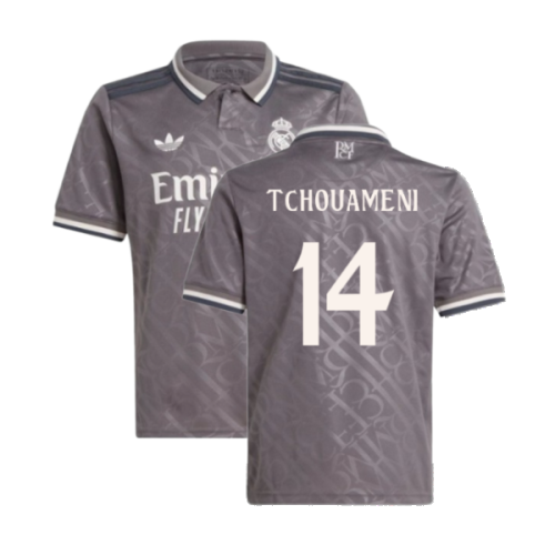 2024-2025 Real Madrid Third Shirt (Kids) (Tchouameni 14)