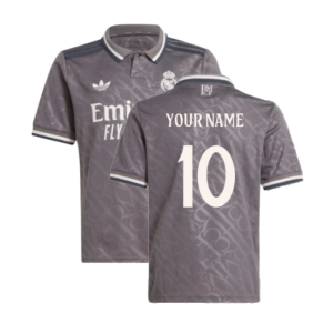 2024-2025 Real Madrid Third Shirt (Kids) (Your Name)