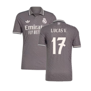 2024-2025 Real Madrid Third Shirt (Lucas V. 17)