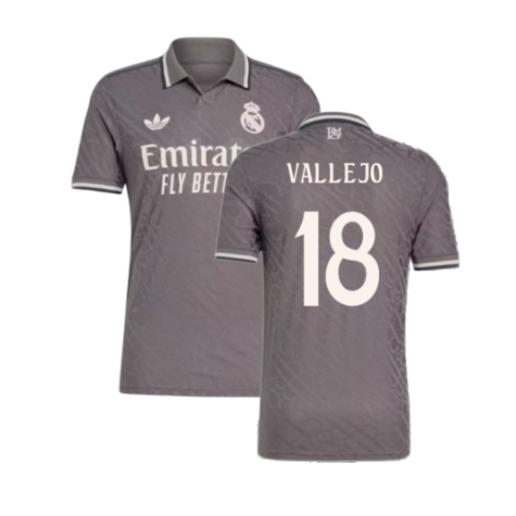 2024-2025 Real Madrid Third Shirt (Vallejo 18)