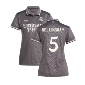 2024-2025 Real Madrid Third Shirt (Womens) (Bellingham 5)