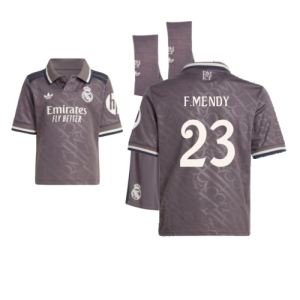 2024-2025 Real Madrid Third Youth Kit (F.Mendy 23)