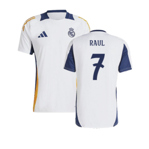 2024-2025 Real Madrid Training Shirt (White) (Raul 7)