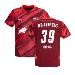 2024-2025 Red Bull Leipzig Away Shirt (Kids) (Henrichs 39)