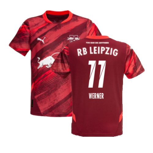 2024-2025 Red Bull Leipzig Away Shirt (Kids) (Werner 11)