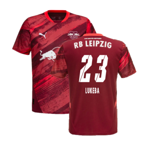 2024-2025 Red Bull Leipzig Away Shirt (Lukeba 23)