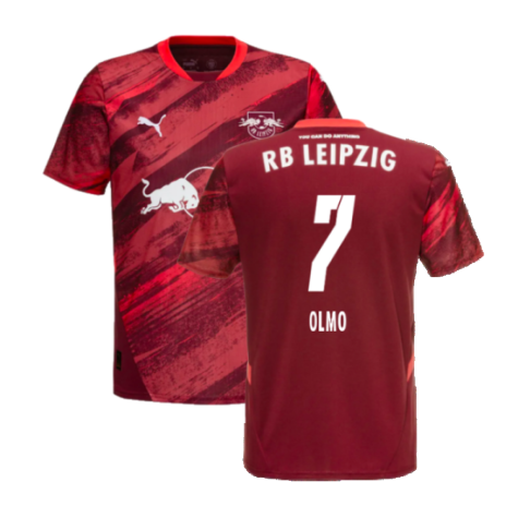 2024-2025 Red Bull Leipzig Away Shirt (Olmo 7)