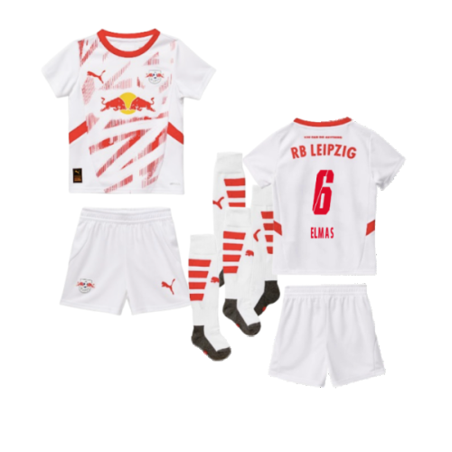 2024-2025 Red Bull Leipzig Home Mini Kit (Elmas 6)