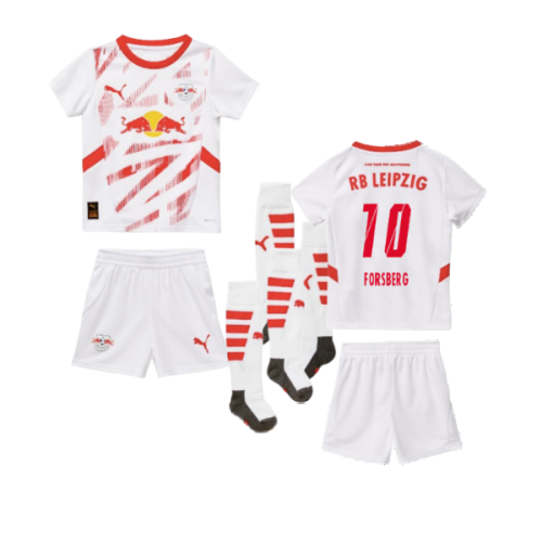 2024-2025 Red Bull Leipzig Home Mini Kit (Forsberg 10)