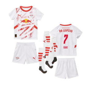 2024-2025 Red Bull Leipzig Home Mini Kit (Olmo 7)