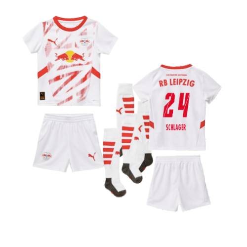 2024-2025 Red Bull Leipzig Home Mini Kit (Schlager 24)