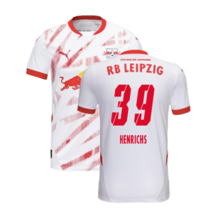 2024-2025 Red Bull Leipzig Home Shirt (Henrichs 39)