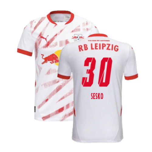 2024-2025 Red Bull Leipzig Home Shirt (Kids) (Sesko 30)