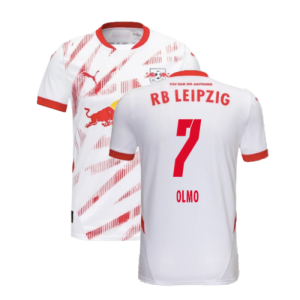 2024-2025 Red Bull Leipzig Home Shirt (Olmo 7)