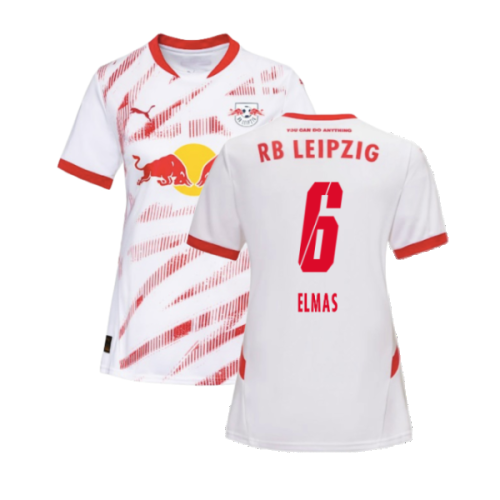 2024-2025 Red Bull Leipzig Home Shirt (Womens) (Elmas 6)