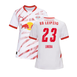 2024-2025 Red Bull Leipzig Home Shirt (Womens) (Lukeba 23)