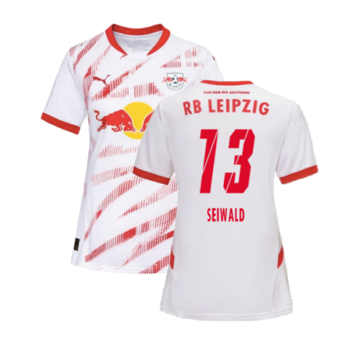 2024-2025 Red Bull Leipzig Home Shirt (Womens) (Seiwald 13)