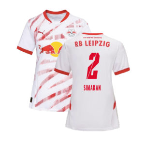 2024-2025 Red Bull Leipzig Home Shirt (Womens) (Simakan 2)