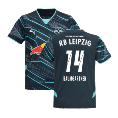 2024-2025 Red Bull Leipzig Third Shirt (Kids) (Baumgartner 14)