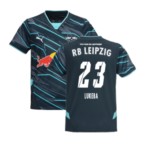 2024-2025 Red Bull Leipzig Third Shirt (Kids) (Lukeba 23)