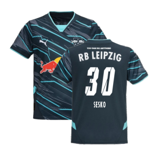 2024-2025 Red Bull Leipzig Third Shirt (Kids) (Sesko 30)