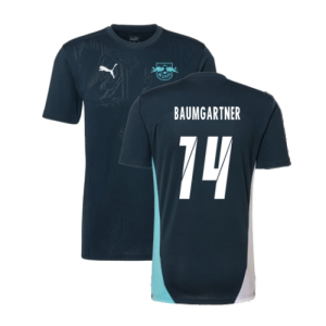 2024-2025 Red Bull Leipzig Training Shirt (Dark Night) (Baumgartner 14)