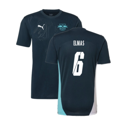 2024-2025 Red Bull Leipzig Training Shirt (Dark Night) (Elmas 6)