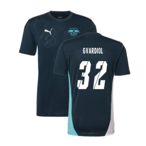 2024-2025 Red Bull Leipzig Training Shirt (Dark Night) (Gvardiol 32)