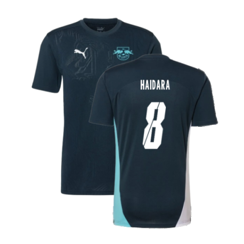 2024-2025 Red Bull Leipzig Training Shirt (Dark Night) (Haidara 8)