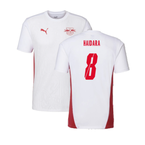 2024-2025 Red Bull Leipzig Training Shirt (White) (Haidara 8)