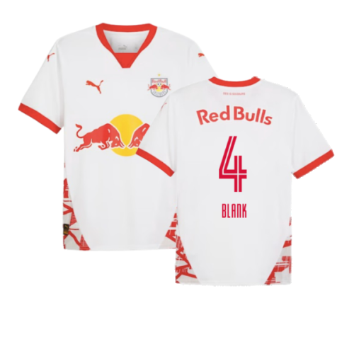 2024-2025 Red Bull Salzburg Home Shirt (Blank 4)