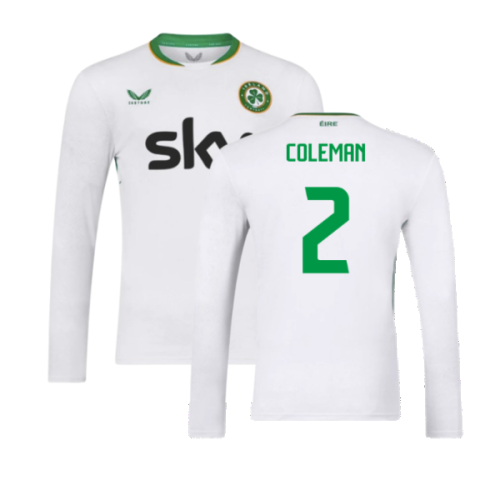 2024-2025 Republic of Ireland Away Long Sleeve Shirt (Coleman 2)