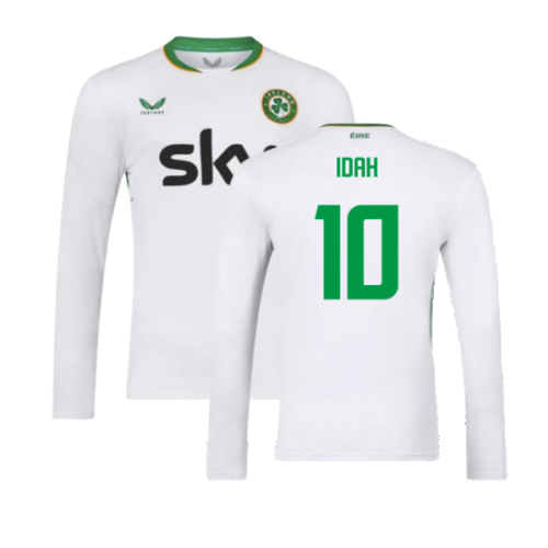 2024-2025 Republic of Ireland Away Long Sleeve Shirt (Idah 10)