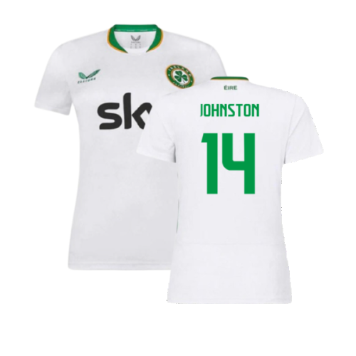 2024-2025 Republic of Ireland Away Shirt (Womens) (Johnston 14)