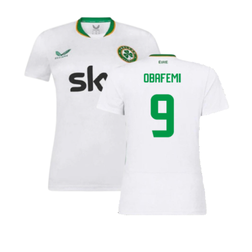 2024-2025 Republic of Ireland Away Shirt (Womens) (Obafemi 9)