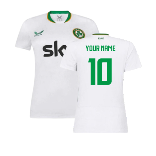 2024-2025 Republic of Ireland Away Shirt (Womens) (Your Name)