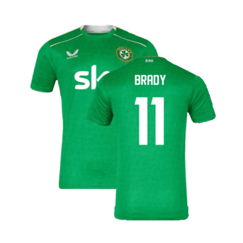 2024-2025 Republic of Ireland Home Shirt (Brady 11)