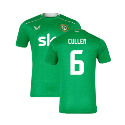 2024-2025 Republic of Ireland Home Shirt (Cullen 6)