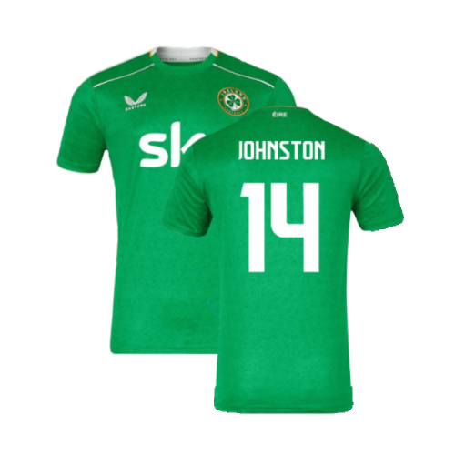 2024-2025 Republic of Ireland Home Shirt (Johnston 14)