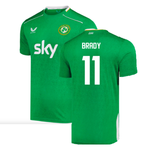 2024-2025 Republic of Ireland Pro Home Shirt (Brady 11)