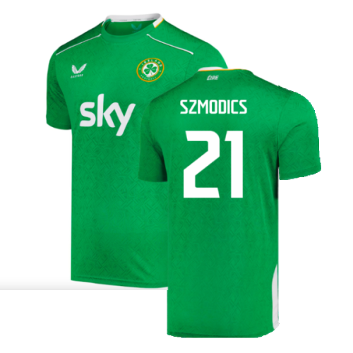 2024-2025 Republic of Ireland Pro Home Shirt (Szmodics 21)